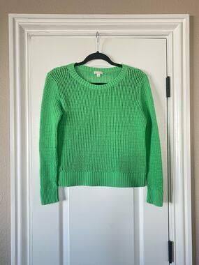 Gap Stitch Sweater Crew Neck Long Sleeve Size Small
